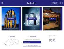 Tablet Screenshot of bellatrix.sk